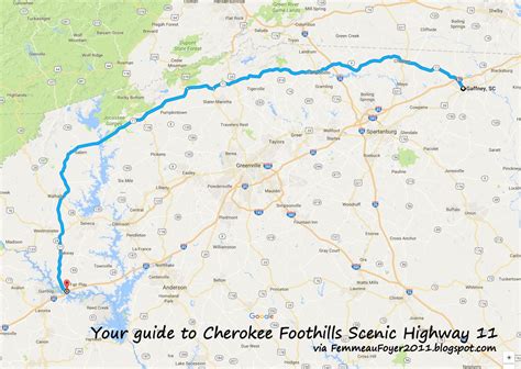 Femme Au Foyer Your Guide To Cherokee Foothills Scenic Highway 11