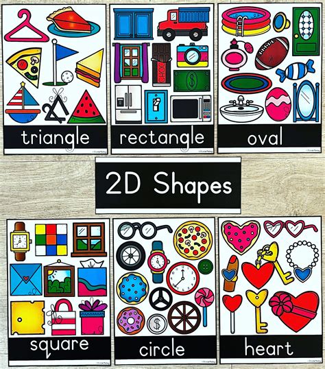 2d Shapes In Everyday Life 3 Little Monkeys