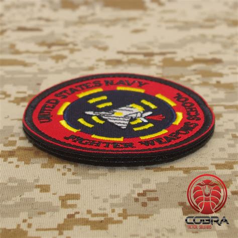 United Stats Navy Fighter Weapons School Military Embroidered Patch