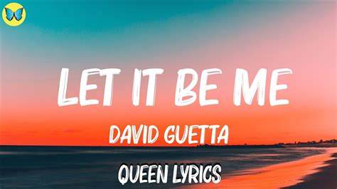 David Guetta Let It Be Me Lyrics Ava Maxstephanie Poetrijohn