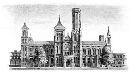 American Architecture Smithsonian Institution By James Renwick Jr