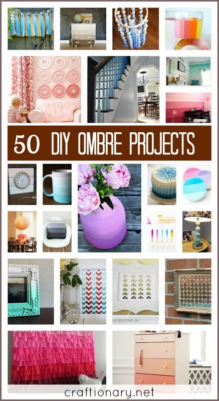 30 Best Ombre Diy Projects And Crafts Craftionary