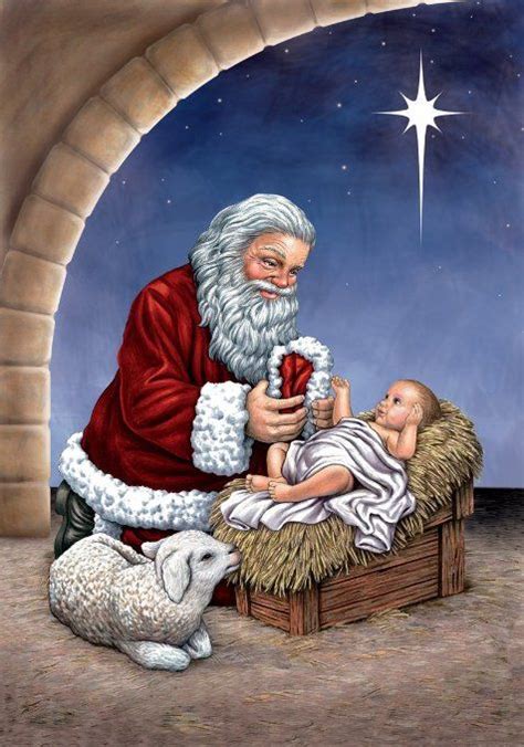 I Know Its Not Historically Correct But I Love Images Of Santa With