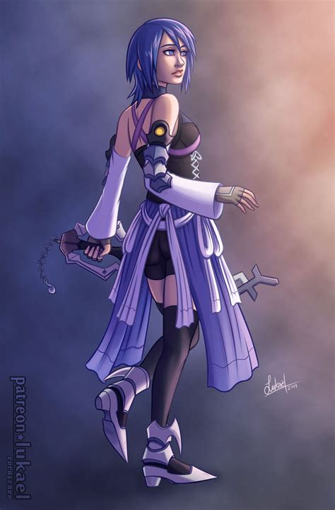 Kingdom Hearts Master Aqua By Lukael Art On Deviantart