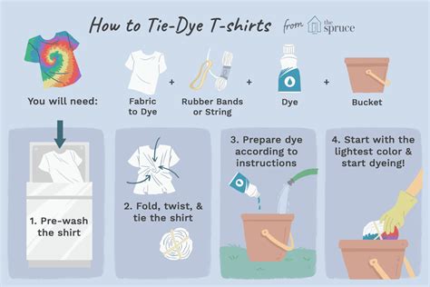 How To Make Tie Dye Clothes And Crafts