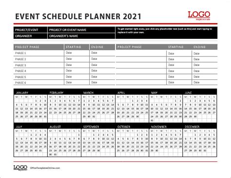 Download 20 Free Calendar Templates For Ms Word And Excel