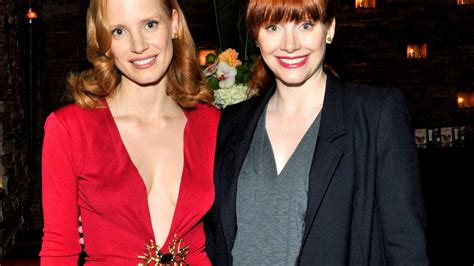 Bryce Dallas Howard Is Not Jessica Chastain But Is Flattered Anyway