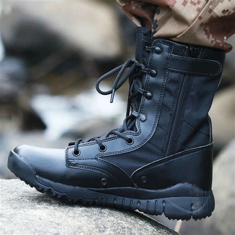 Autumn Ultra Light Mens Tactical Boots Special Forces Military Boots