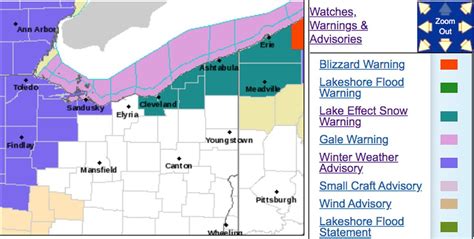 National Weather Service Issues Lake Effect Snow Warning For Parts Of