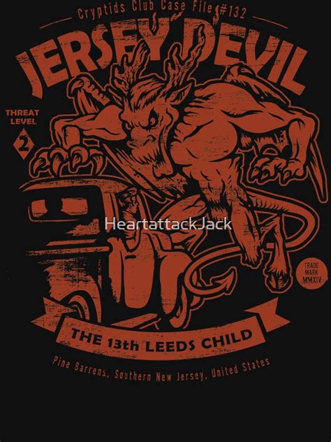 Jersey Devil Cryptids Club Case File 132 T Shirt By