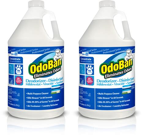 Odoban Professional Cleaning Odor Eliminator And Disinfectant Fresh