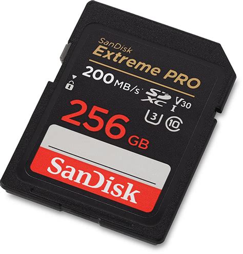 Sandisk Extreme Pro 200mbs 256gb Sdxc Memory Card Review Camera
