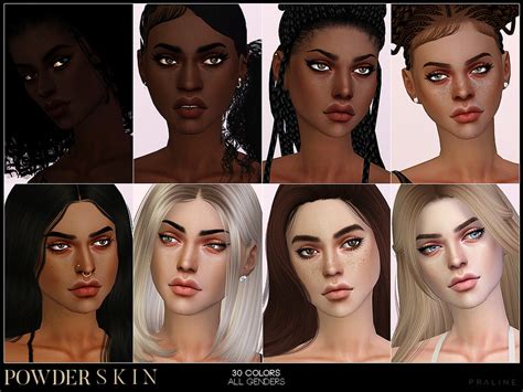 Pralinesims S Sims Skintones The Sims Skin Sims Cc Skin Sims My XXX