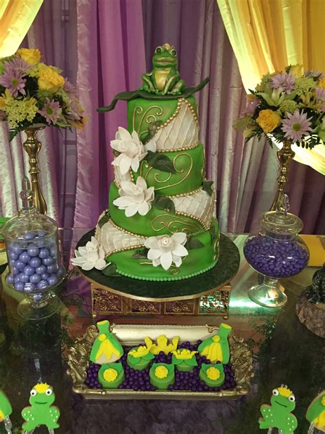 Princess And The Frog Cake Design