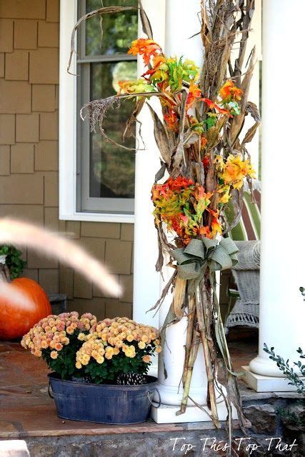 85 Pretty Autumn Porch Décor Ideas With Images Fall Decorations