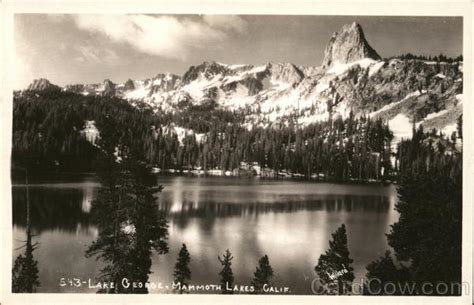 543 Lake George Mammoth Lakes Calif California Postcard