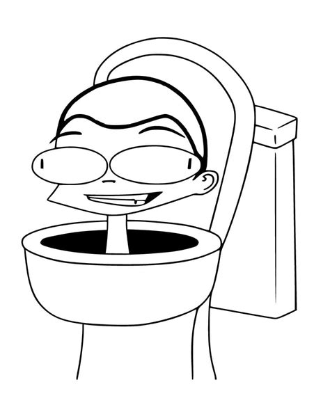 Desenhos De Skibidi Toilet Para Crian As Para Colorir E Imprimir