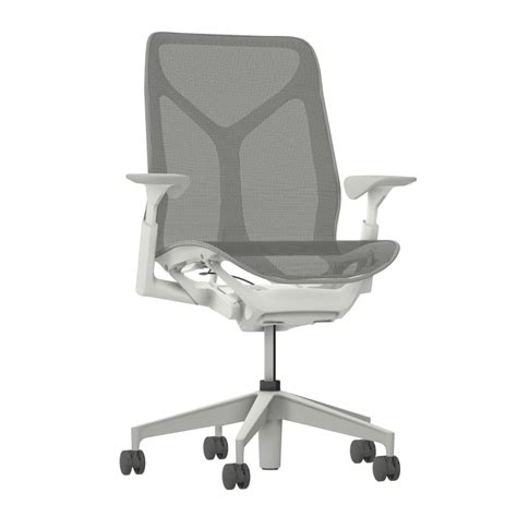 Herman Miller Cosm Medium Back Chair White