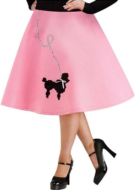 Pink Poodle Skirt Adult Costume Plus Size 1x2x Clothing