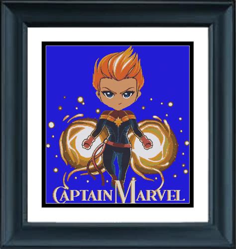 Captain Marvel Etsy
