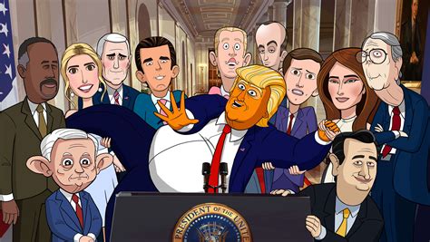 Our Cartoon President Review Colberts Trump Satire