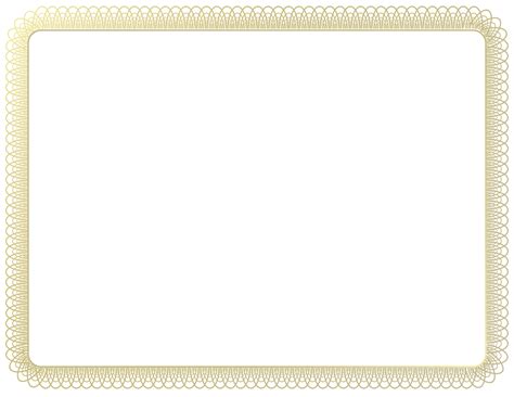 Certificate Border Png Certificates Templates Free Images And Photos