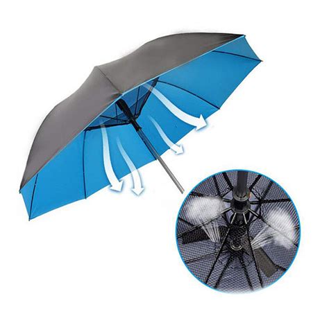 Innovative New Multifunctional Uv Protective Cooling Fan Umbrellas