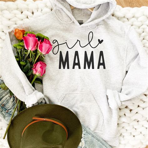 Girl Mama Sweatshirt Mama Sweatshirt Mama Hoodie Mom Etsy Uk
