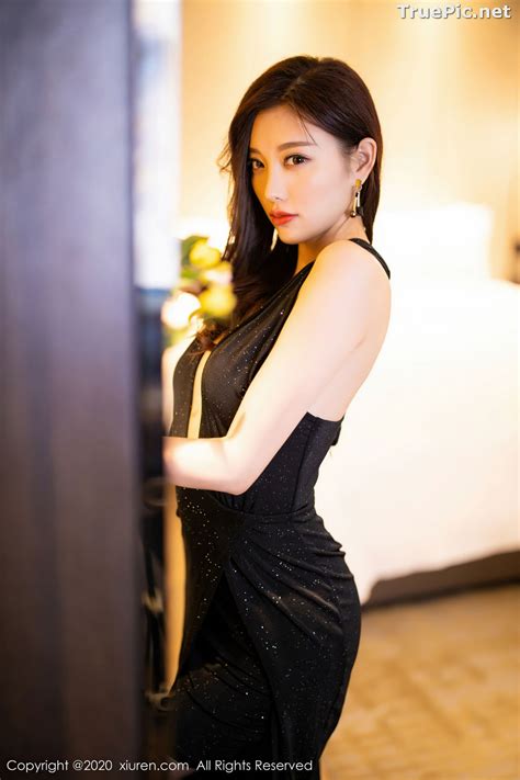 Xiuren No2616 Chinese Model Yang Chen Chen Sexy Dark Lady