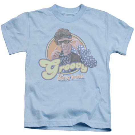The Brady Bunch Boys T Shirt Groovy Greg Light Blue Tee Ebay