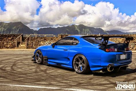Blue Supra With Ridox Body Kit By Orido Only Kit I Would Buy