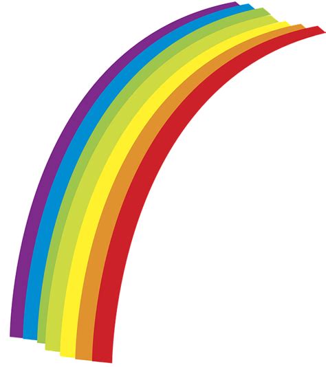 Kostenlose Vektorgrafik Regenbogen Farben Schöne Kostenloses Bild