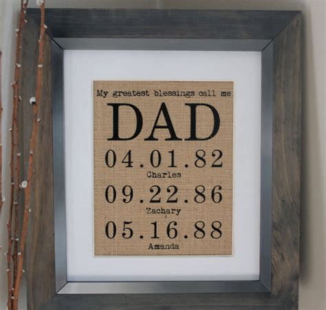 Personalised gifts for dad nz. Personalized Gift for DAD or MOM Fathers Day by ...