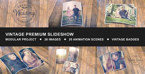 Free file of the month by envato. Vintage Premium Slideshow by placdarms | VideoHive