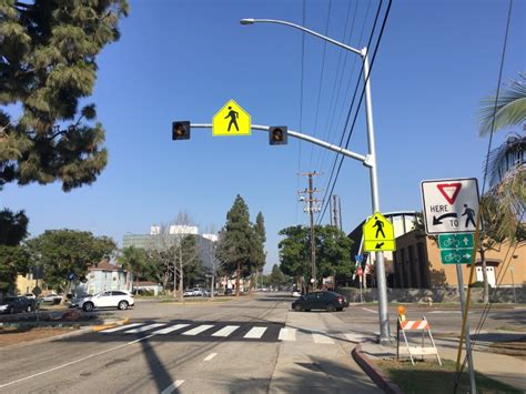 Pedestrian Activated Traffic Signals