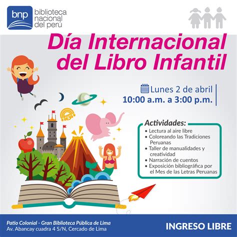 Gran Biblioteca PÚblica De Lima CelebrarÁ El DÍa Internacional Del