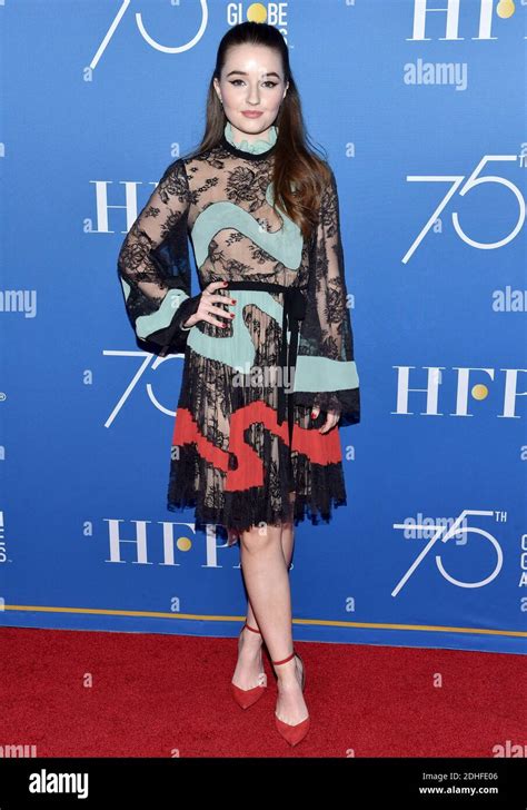 Kaitlyn Dever Attends The Golden Globes Th Anniversary Special