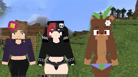Jenny Mod Jenny Bia And Ellie Screenshot Minecraft Fan Art 45105238