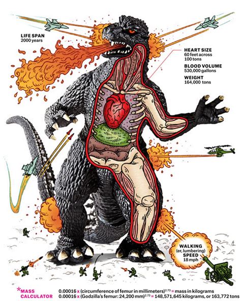 Whats Godzillas Weight Life Span Chart Breaks It Down Cnet