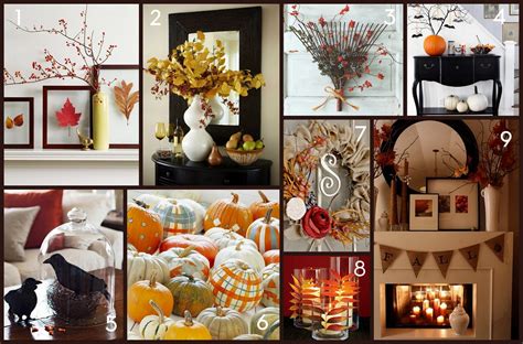 Need some cool new ideas for your blank boring walls? Home Made Modern: Pinterest: Easy Fall Decorating Ideas