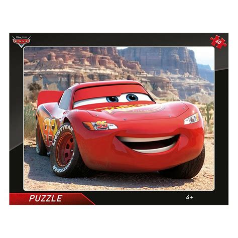 Other Toys Dino Lightning Mcqueen Puzzle 40 Puzzle Pieces