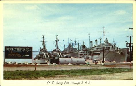 U S Navy Pier Naval Station Newport Ri