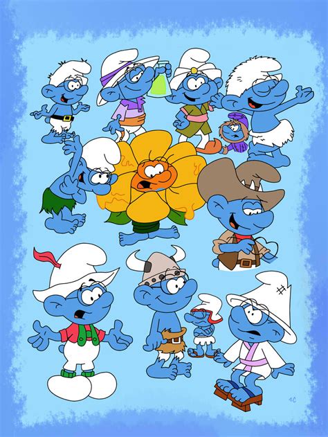 Brainy Smurf Drawings By Heinousflame On Deviantart