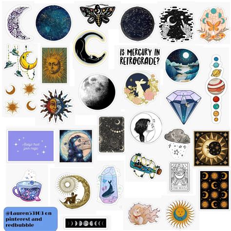 An Actually Aesthetic Sticker Collage Download And Print Enjoy X