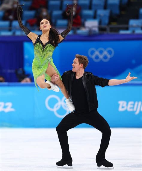 Madison Chock And Evan Bates Olympic Ice Dance Silver Medalists