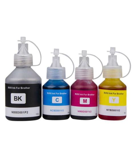 This download only includes the printer and scanner (wia and/or twain) drivers, optimized for usb or parallel interface. REFILL INK Brother DCP-T300 Multicolor Ink Pack of 4 - Buy ...