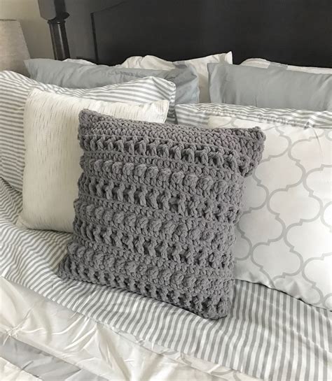 Crochet Pattern Instant Pdf Download Crochet Pillow Cover Crochet