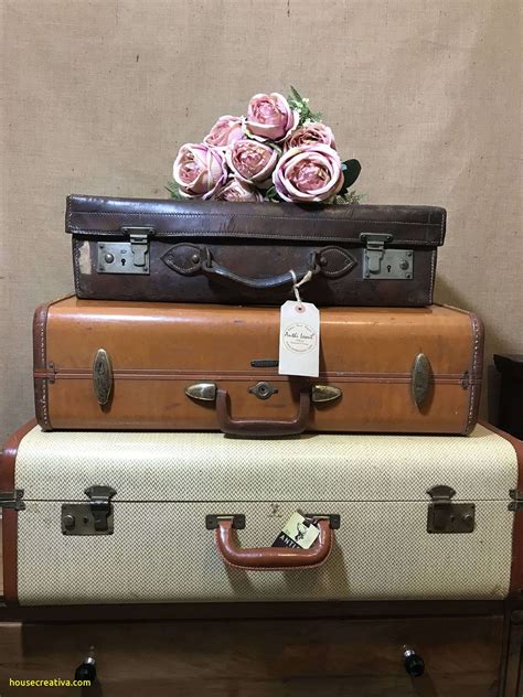 Elegant Vintage Suitcase Decor Homedecoration Homedecorations