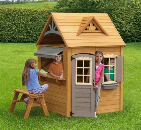 Outdoor Wooden Playhouses Ideas On Foter