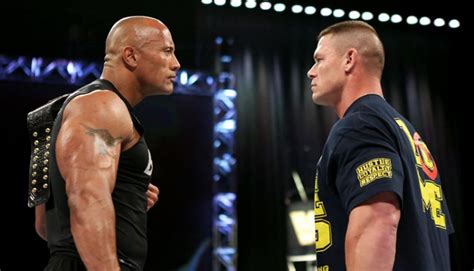 Smackdown The Rock Vs John Cena - John Cena le pide disculpas a The Rock por sus comentarios de Hollywood